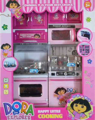 

P17 collection Dora The Explorer Kitchen Set for Happy Little Cooking