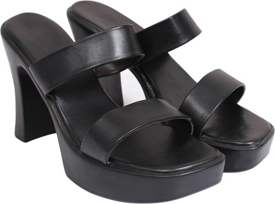 

Lily Women Black & White Heels