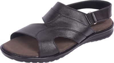 

VONZO Men Black Flats