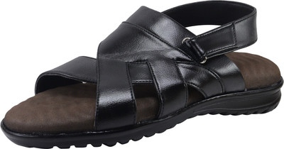 

VONZO Men Black Sandals