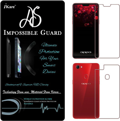 

AS Front and Back Screen Guard for OPPO F7, Transparent