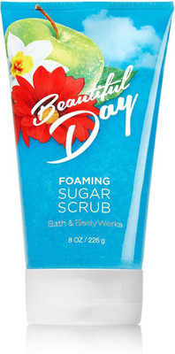 Bath & Body Works Foaming Sugar Scrub, Beautiful Day – 226g (8oz) Scrub(226 g)