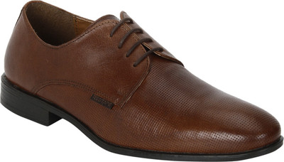 

Red Tape Leather Formal Derby For Men(Tan, D.tan