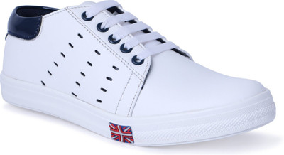 

Mykon MK-SL-0003 Sneakers For Women(White, Blue