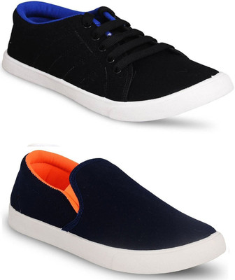 

JETTER Sneakers For Men(Black, Orange