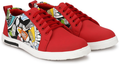 

Shoes Bank Sneakers For Men(Red