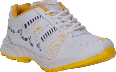 

Mykon MK-SL-0008 Running Shoes For Men(White, Yellow