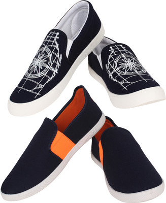 

SHOEFLY Multicolor-Combo-(2)-461-383 Casuals For Men(Multicolor