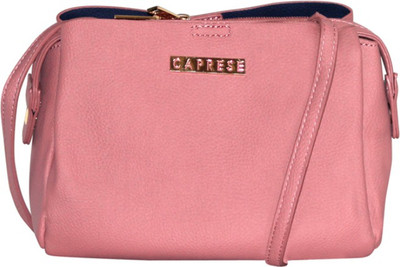 

Caprese Women Casual Pink PU Sling Bag
