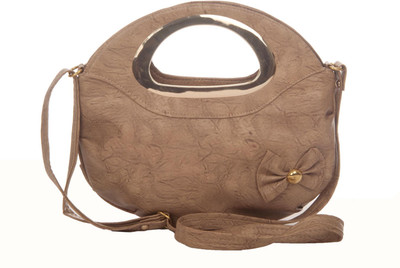 

Aliado Women Casual Beige Leatherette Sling Bag