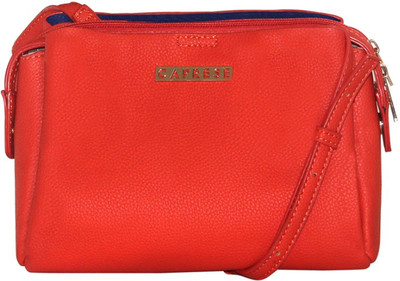 

Caprese Women Casual Red PU Sling Bag