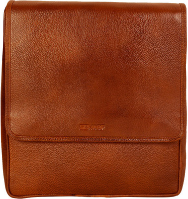 

SCHARF Men Casual Tan Genuine Leather Sling Bag