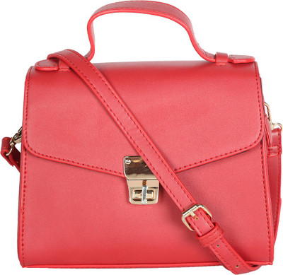 Van Heusen Women Red Leatherette Sling Bag