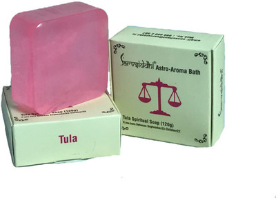 

Sarvsiddhi Tula Astro Aroma Bath Natural Handmade Soap Set Of 3(375 g, Pack of 3)