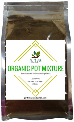 

Turtye TURTYE® Organic Pot Mixture - 5 Kg's - Fertilizer and Soil for Gardening Plants Soil Manure(5 kg Powder)