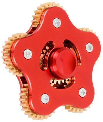 

Totu Pentagon Gear Fidget Spinner Toy Hand Spinner(Red)
