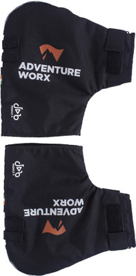 

Adventure Worx AdventureWorx Peddle X Handle Bar Gloves. (JDB Series) (Black) Cycling Gloves (Free Size, Black)