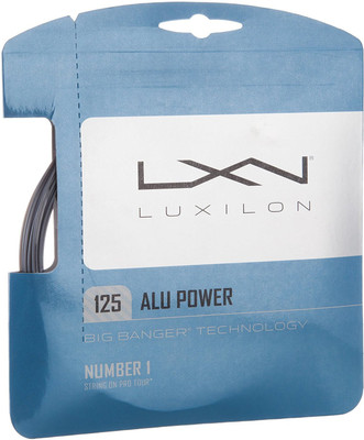 

Luxilon BB ALU POWER 125 SET 1.3 Tennis String - 12.2 m(Silver)