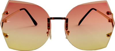 

SGE89 Over-sized Sunglasses(Pink)