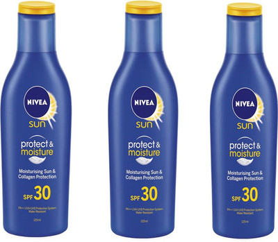 Nivea Sun Protect & Moisture - SPF 30(375 ml)