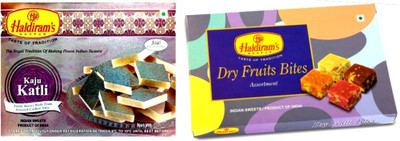 

Haldiram's Kaju Katli and Dry Fruit Bite (Combo Pack)(650 g, Box)
