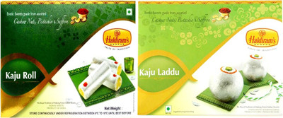 

Haldiram's Kaju roll and kaju laddu (Combo Pack)(800 g, Box)