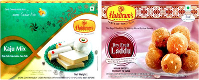 

Haldiram's Kaju Mix and Dry Fruit Laddu (Combo Pack)(800 g, Box)