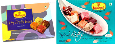 

Haldiram's Dry Fruit Bite and Assorted Dry Fruit Bite (Combo Pack)(650 g, Box)