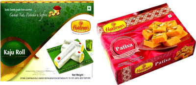 

Haldiram's Kaju Roll and Patisha (Combo Pack)(800 g, Box)