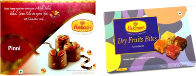 

Haldiram's Pinni Sweet and Dry Fruit Bite (Combo Pack)(650 g, Box)