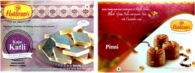 

Haldiram's Kaju Katli and Pinni Sweet (Combo Pack)(800 g, Box)