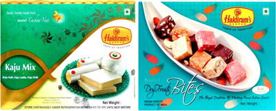 

Haldiram's Kaju mix and Assorted Dry Fruit Bite (Combo Pack)(800 g, Box)
