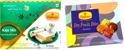

Haldiram's Kaju Mix and Dry Fruit Bite (Combo Pack)(650 g, Box)