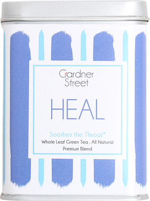 

Gardner Street Heal Green Tea 20 Silken Sachets Tulsi, Mint, Ginger Green Tea Box(20 Bags)