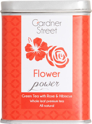 

Gardner Street Flower Power 20 Silken Sachets Rose Green Tea Box(20 Bags)