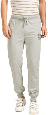 HARVARD Solid Men Grey Track Pants