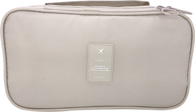 

House of Quirk Cosmetic Pouch(Beige)