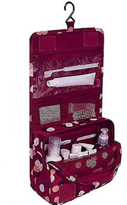 

Aeoss Toilet Hold Storage Travel Kit Clear Cosmetic Bag Hygiene Carry Bags For Women Gril Gift Bathroom Travel Travel Toiletry Kit(Purple)