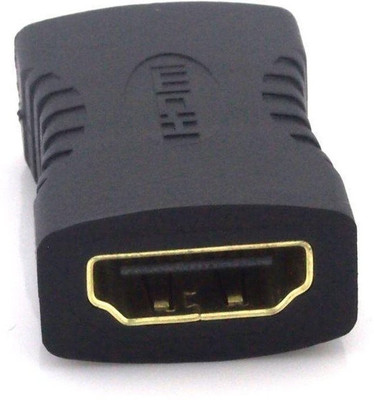 

Axel TV-out Cable HDMI Female To Female Adapter(Black, For TV)