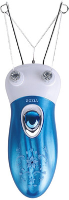 

Rozia Facial Hair Removal Threading Tool Set, eyebrow trimmer HP2995 , Removes Hair From Upper Lip, Chin, Side Burn, Cheek No Shaving, Lasers, Waxing, Epilator, Tweezer, Eyebrow Shaping Razor.