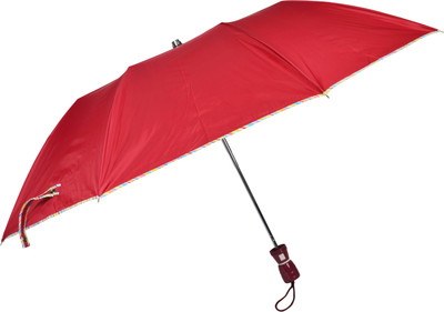 

Fendo 2 Fold Auto Open Beautiful Maroon Color Umbrella(Maroon)