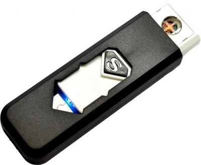 

Buy Genuine Electronic USB Cigar Cigarette Lighter Windproof Rechargeable Flameless Lighter Stylish Cigarette Lighter(Multicolor)