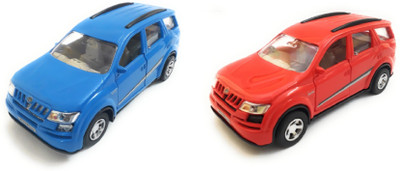 

The Game Begins Combo Toys of Mahindra XUV 500 Car and Indica Car Toy for kids | Pull back and Go | Openable Doors | Red Color | Set of 2 Car Toys(Red)