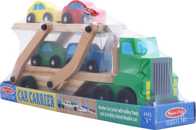 

Melissa & Doug Truck- rier Set(Multicolor)