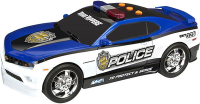 

Road Rippers Toystate Protect and Serve Chevy Camaro Police Vehicle(Multicolor)