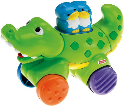 

Fisher-Price Amazing Animals Press and Crocodile(Multicolor)