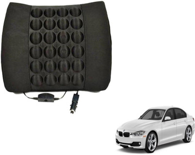 Auto Hub Cushion, Nylon Seating Pad For  BMW 520i(Back Rest Massager Black)