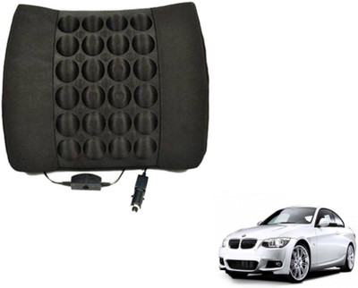 Auto Hub Cushion, Nylon Seating Pad For  BMW 320D(Back Rest Massager Black)
