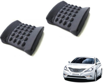MOCKHE Foam, Cloth, Nylon Seating Pad For  Hyundai Sonata(Seat Back Rest Black)
