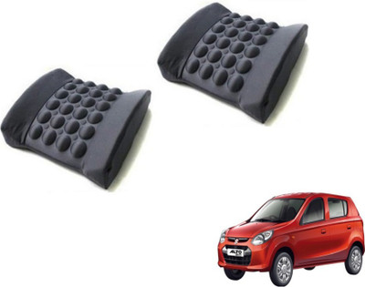 MOCKHE Foam, Cloth, Nylon Seating Pad For  Maruti Suzuki Alto 800(Seat Back Rest Black)